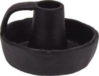 Candle Holder 95X60 mm Zwart - Nampook
