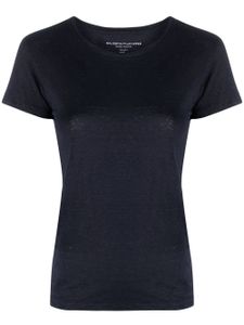 Majestic Filatures t-shirt en lin - Bleu