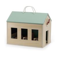 Trixie houten school met accessoires