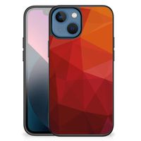 Backcover voor Apple iPhone 13 mini Polygon Red - thumbnail