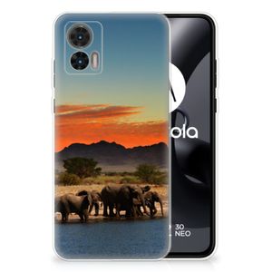 Motorola Edge 30 Neo TPU Hoesje Olifanten