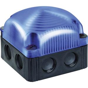 Werma Signaltechnik Signaallamp LED WERMA Signaltechnik 853.510.60 Blauw Flitslicht 230 V/AC