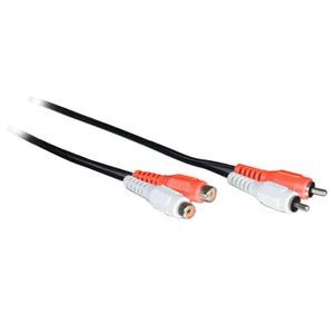 goobay 2x Tulp verlengkabel 1,5 meter, Stereo