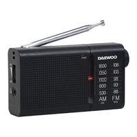 Transistorradio Daewoo Zwart AM/FM