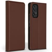 Accezz Premium Leather Slim Book Case voor Samsung Galaxy A53 Telefoonhoesje Bruin