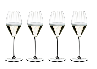 Riedel Wijnglazenset - Champagneglazen - Performance - 380 ml - 4 Stuks