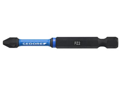 Gedore Torsiebit-Set 1/4 Inch | PZ 2 | 70 Millimeter | 2-Dlg - 3517640