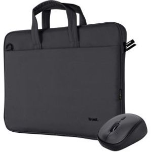 Trust Bologna 16 Inch Laptoptas en Muis Zwart