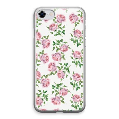 Kleine roosjes: iPhone 8 Transparant Hoesje