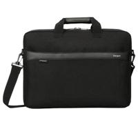 Targus GeoLite EcoSmart® Slim Brief Laptoptas Geschikt voor max. (laptop): 43,9 cm (17,3) Zwart