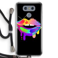 Lip Palette: LG G6 Transparant Hoesje met koord