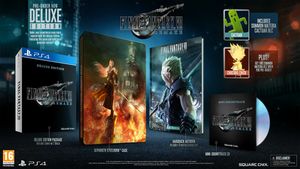 Square Enix Final Fantasy VII Remake - Édition Deluxe Premium PlayStation 4