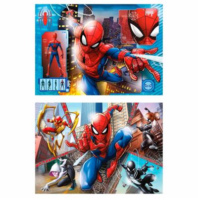 Clementoni puzzel spiderman, 2x60st.