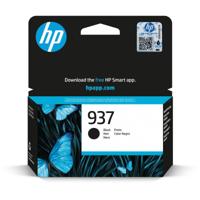 HP inktcartridge 937, 1.250 pagina's, OEM 4S6W5NE, zwart
