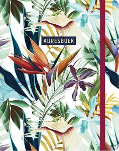 Adresboek (groot) - Tropical (Hardback)