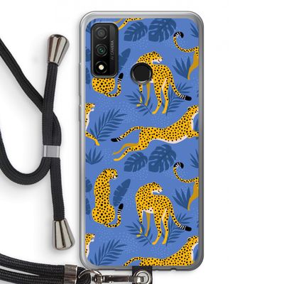 Luipaard: Huawei P Smart (2020) Transparant Hoesje met koord