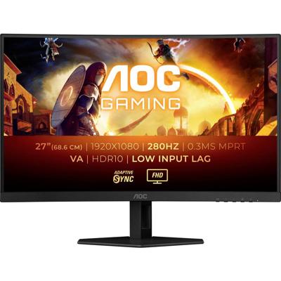 AOC C27G4ZXE Gaming monitor Energielabel E (A - G) 68.6 cm (27 inch) 1920 x 1080 Pixel 16:9 0.3 ms Hoofdtelefoonaansluiting VA LED