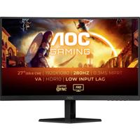 AOC C27G4ZXE Gaming monitor Energielabel E (A - G) 68.6 cm (27 inch) 1920 x 1080 Pixel 16:9 0.3 ms Hoofdtelefoonaansluiting VA LED