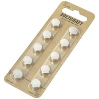 VOLTCRAFT LR44 Knoopcel 140 mAh Alkaline 10 stuk(s)
