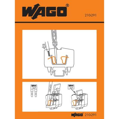 WAGO 210-291 Onderhoudslabels 100 stuk(s)