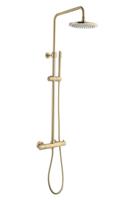 Aktie Opbouw Regendoucheset Goud Geborsteld