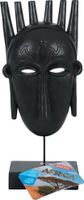 Zolux ornament afrika man mask (26X9,5X6,5 CM)