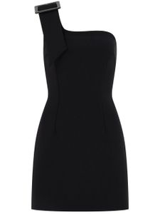 Christopher Kane Engaged one-shoulder minidress - Noir