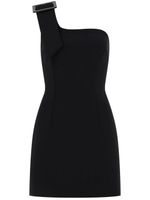 Christopher Kane Engaged one-shoulder minidress - Noir - thumbnail