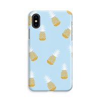 Ananasjes: iPhone Xs Volledig Geprint Hoesje