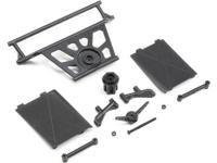 Losi - Cage Rear/Tower Supports/Mud Guards: Super Rock Rey (LOS251078)