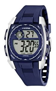 Horlogeband Calypso K5619-5 Rubber Blauw 23mm