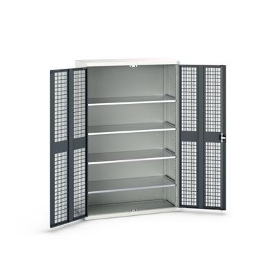 Bott Verso Kast Gevleugelde Deuren | 1300x550x2000mm | 4 Legborden | RAL 7016 - 16926783.19