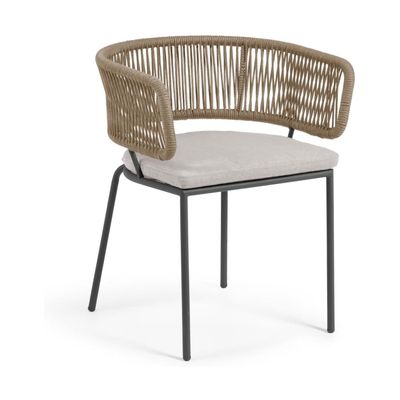 Kave Home Nadin tuinstoel Beige