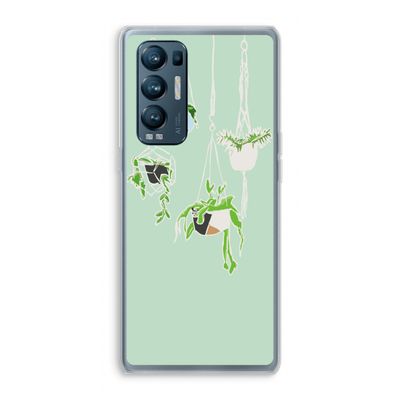 Hang In There: Oppo Find X3 Neo Transparant Hoesje