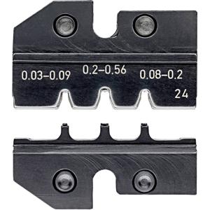 Knipex Knipex-Werk 97 49 24 Krimpinzetstuk D-sub stekkers Geschikt voor tangen HD 20, HDE-stekker 0.03 tot 0.56 mm² Geschikt voor merk Knipex 97 43 200, 97 43