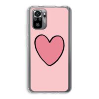 Hartje: Xiaomi Redmi Note 10S Transparant Hoesje