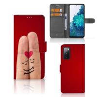 Samsung Galaxy S20 FE | Wallet Case | met Pasjes | Liefde - Origineel Romantisch Cadeau