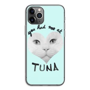 You had me at tuna: iPhone 11 Pro Transparant Hoesje