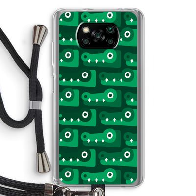 Crocs: Xiaomi Poco X3 NFC Transparant Hoesje met koord