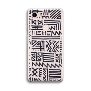 Marrakech print: Google Pixel 3 Transparant Hoesje