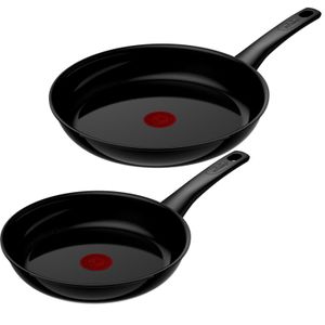 Tefal Renew Black ON Keramische koekenpannen 24 & 28 cm - inductie C4359032