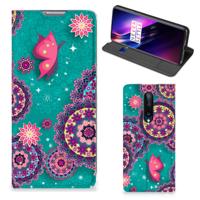 OnePlus 8 | Bookcase | Cirkels en Vlinders OnePlus 8 | Bookcase | Cirkels en Vlinders