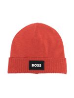 BOSS Kidswear bonnet à logo brodé - Orange - thumbnail