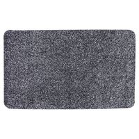 Magic mat extreem absorberende schoonloopmat met antislip 75 x 45 x 4 cm zwart