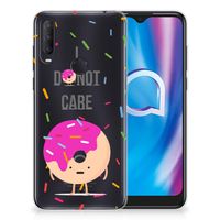 Alcatel 1S (2020) Siliconen Case Donut Roze