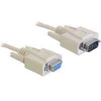 Serial RS-232 extension 9 pin male > 9 pin female, 1m Kabel