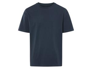 LIVERGY Heren T-shirt (Marineblauw, M)
