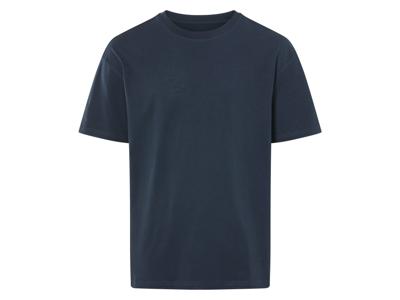 LIVERGY Heren T-shirt (Marineblauw, XL)