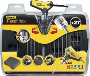 Stanley FatMax stiftsleutelset met ratel 27-delig 0-79-153