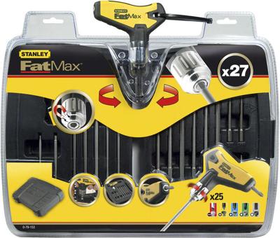 Stanley FatMax stiftsleutelset met ratel 27-delig 0-79-153